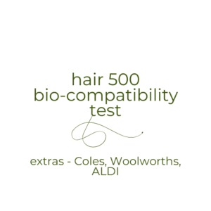 Hair 500 Bio-Compatibility Test - Extras